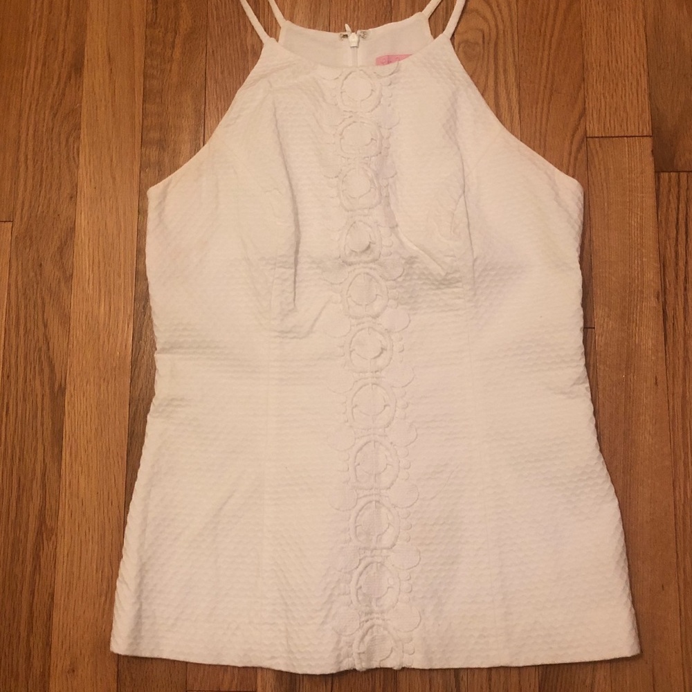 Lily Pulitzer Peplum Top